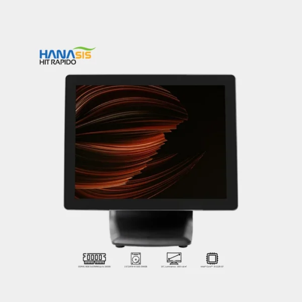 HANASIS HIT RAPIDO V3 BLACK 15 inch POS TERMINAL Intel i5