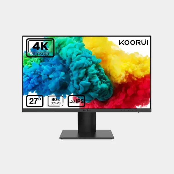 Koorui 27 Inch Computer 4K Monitor Ultra HD 60Hz with HDMI, DP Port N07
