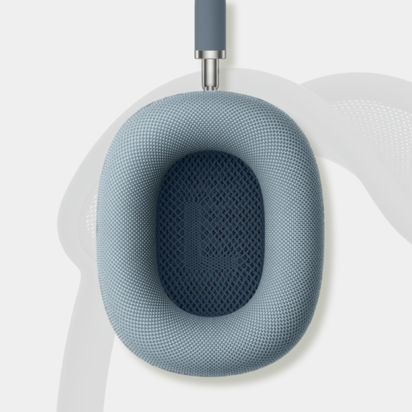 Apple AirPods Max Bluetooth Over-Ear Active Noise Cancellation Headphones – Sky Blue - Image 3