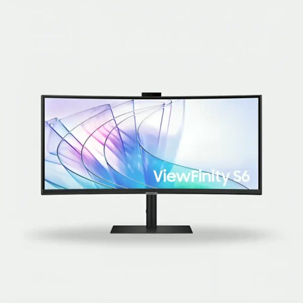 Samsung Viewfinity 34" Curved Ultrawide QHD Monitor S65VC with Webcam, 100Hz refresh rate, LS34C650VAMXUE