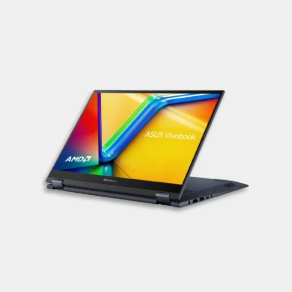 ASUS Vivobook S 14 Flip TN3402YA – AMD Ryzen 5 7430U, 8GB RAM, 512GB SSD, 14" WUXGA Touch Flip Display, AMD Radeon Graphics, Windows 11 Home, Eng-Arab Keyboard, Blue | TN3402YA-LZ327W