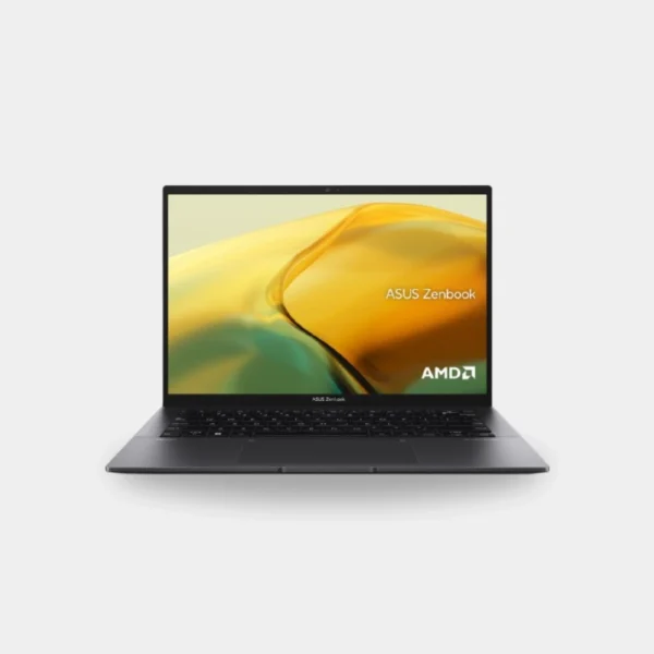 ASUS ZENBOOK 14 OLED UM3402YA | AMD Ryzen 5 7430U | 8GB RAM, 512GB SSD | 14.0" 2.8K OLED | AMD Radeon Graphics | Win11 Home, Eng-Arab Keyboard, Black | UM3402YA-KM766W