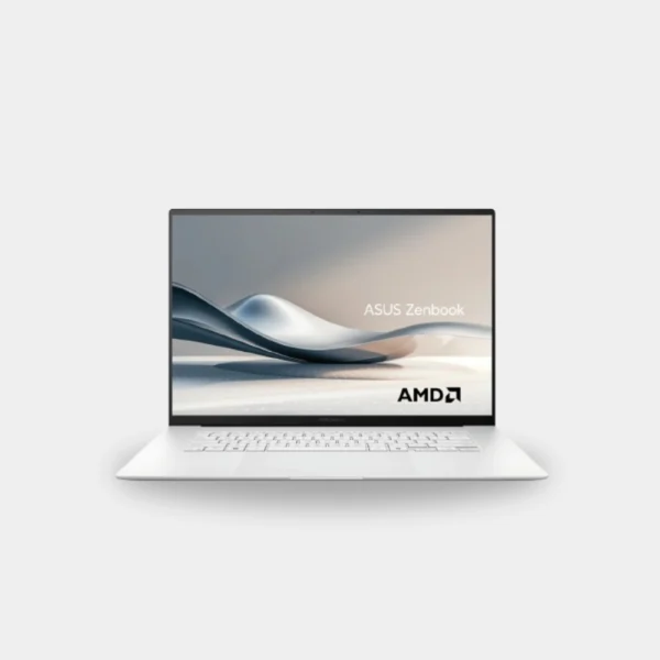 ASUS ZENBOOK S 16 OLED UM5606WA | AMD Ryzen AI 9 HX370 | 32GB RAM, 2TB SSD | 16.0" 3K OLED 120Hz | AMD Radeon 890M Graphics | Win11 Home, Eng-Arab Keyboard, White | UM5606WA-RK233W