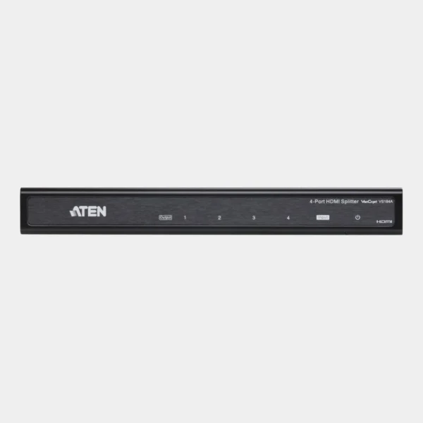 aten-vs184a-professional-audiovideo-splitters-front-stright viwe