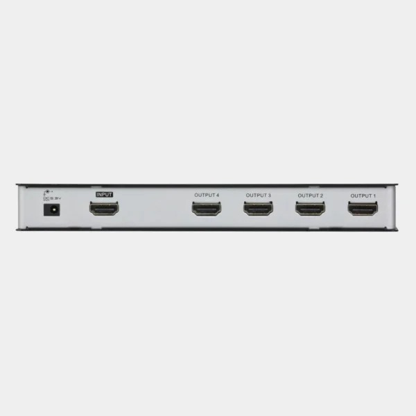 aten-vs184a-professional-audiovideo-splitters-rear-stright viwe
