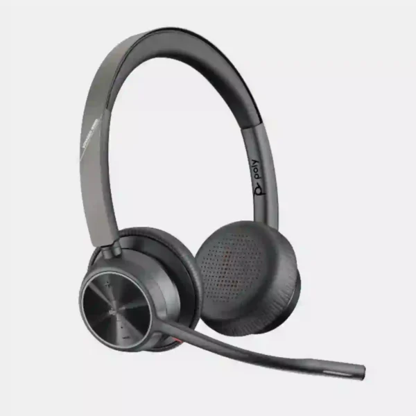 Poly Voyager 4320 Microsoft Teams Certified Headset + BT700 Dongle + Charging Stand | 77Z00AA - Image 2